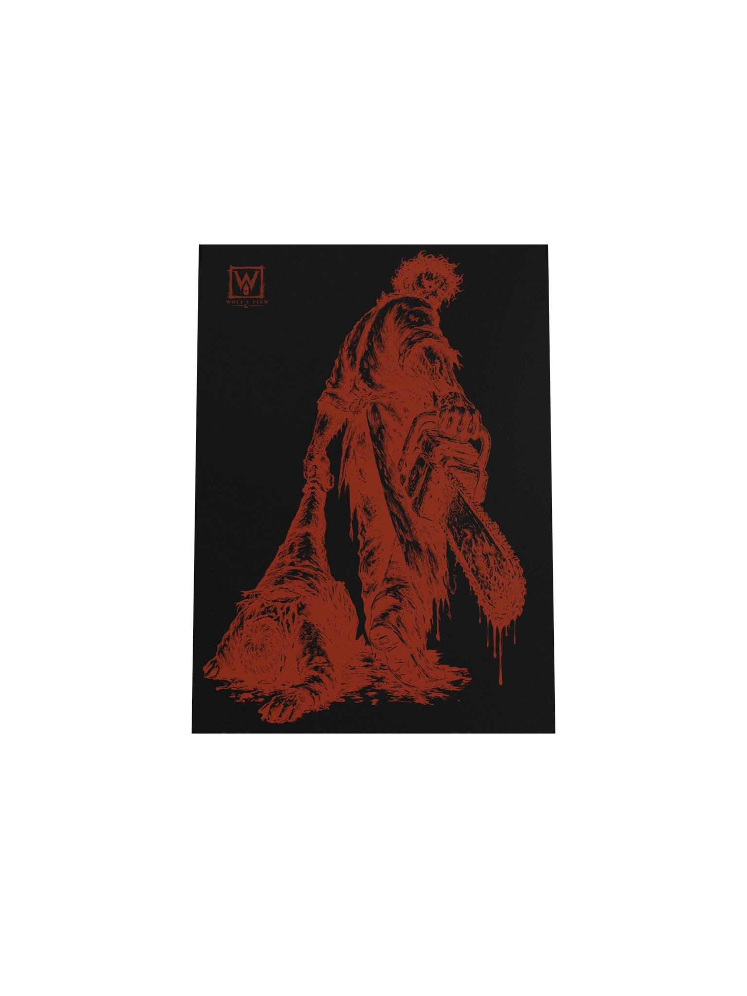 Tattoo Flash Series- Leatherface- Red Print product image (5)