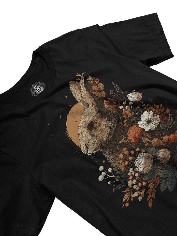 The Lunar Hare – Flora & Fable T-Shirt product image (2)
