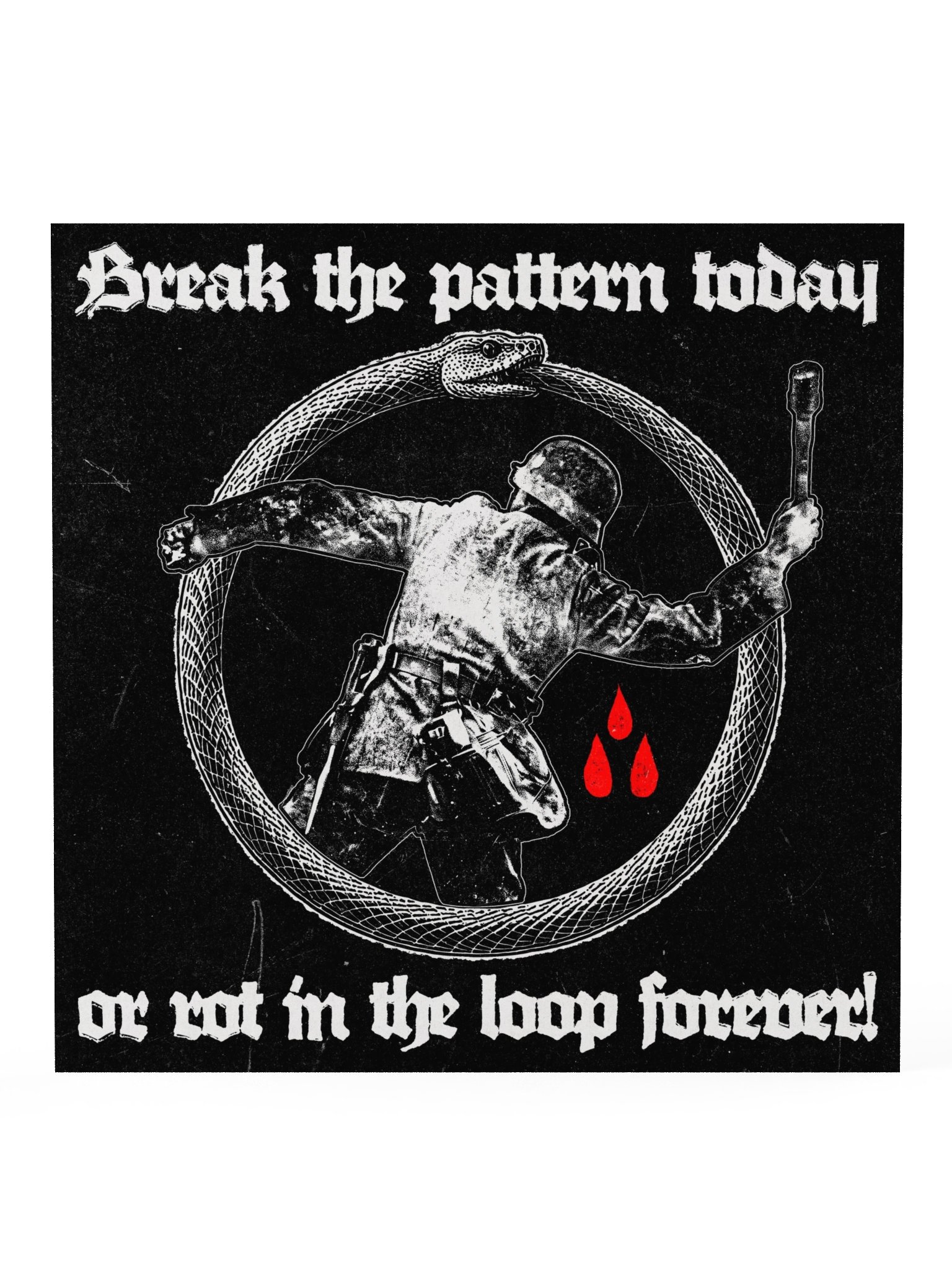 BREAK THE PATTERN POSTER product image (1)