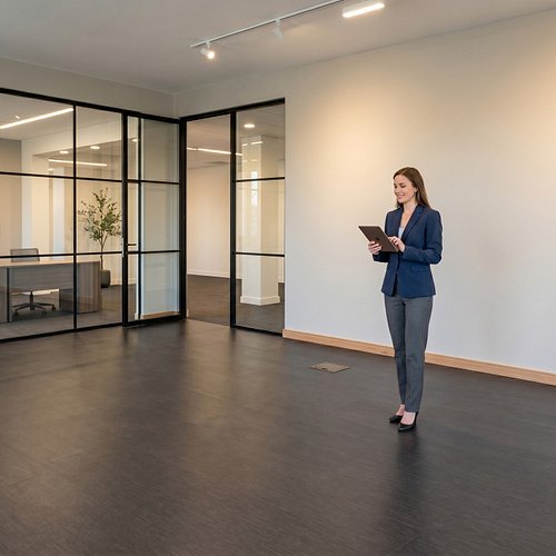 Throwing it back to Higgildy House in Stevenage. 🖤

86m² of Interface Brushed Lines LVT — three colourways, one beautifully c...