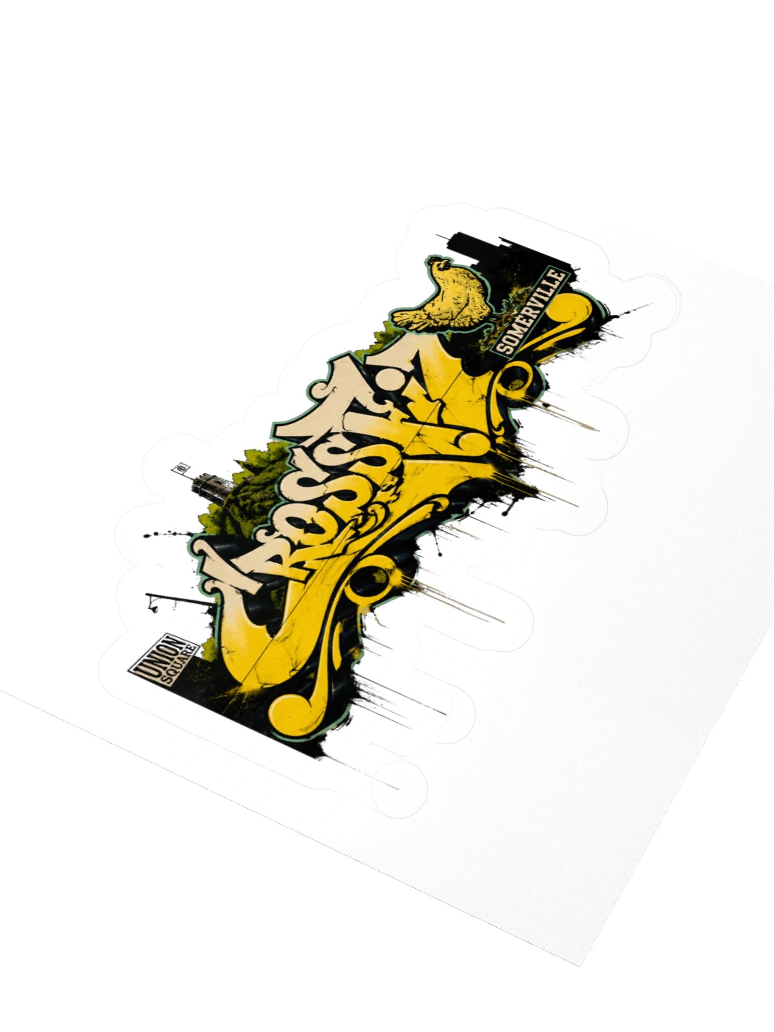 CFSV Graffiti Yellow-chicken Sticker product image (3)