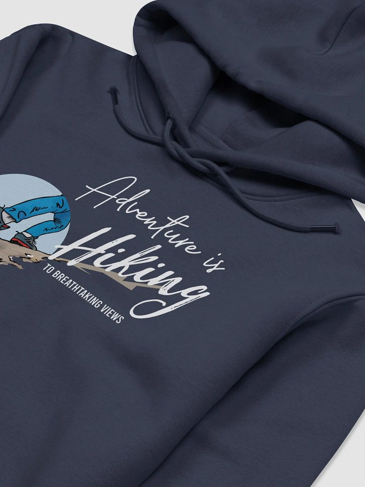 Eco Hoodie - Dark - Adventure is Hiking product image (2)