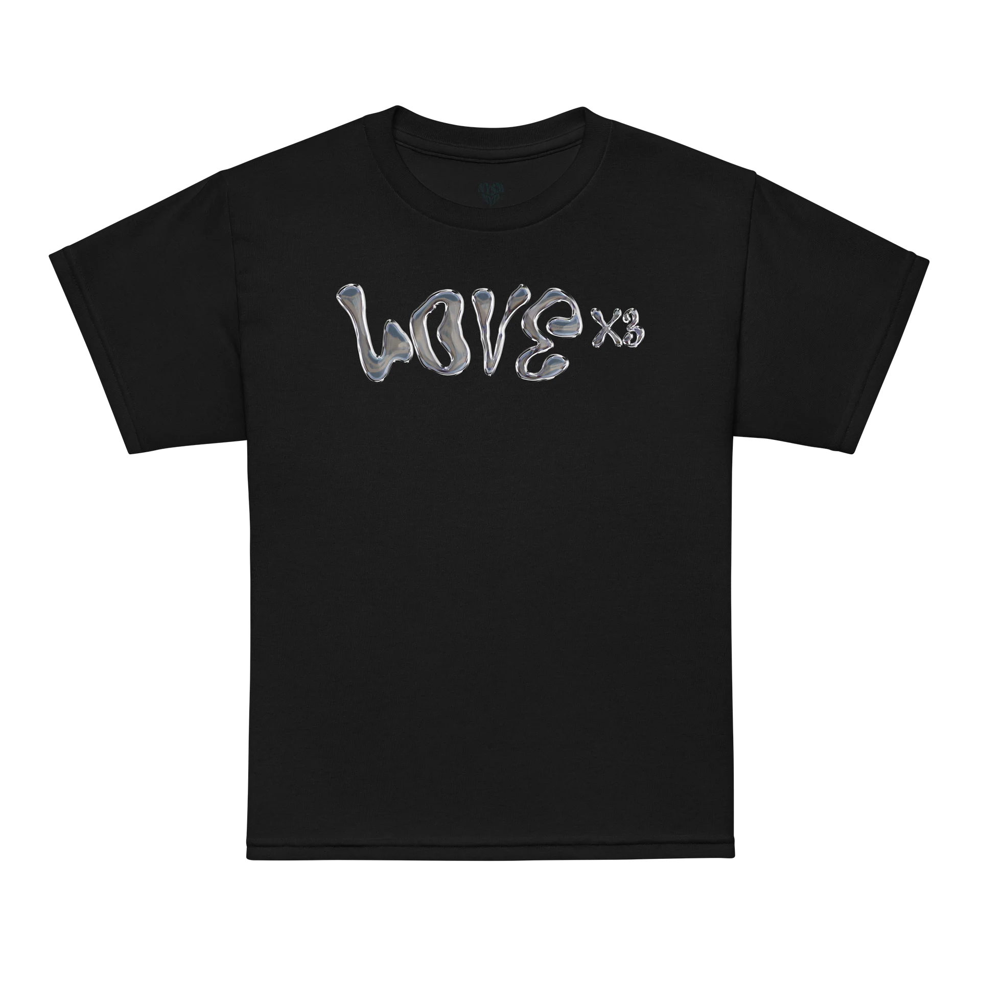 LOVE X3 Kids Black T-Shirt product image (1)