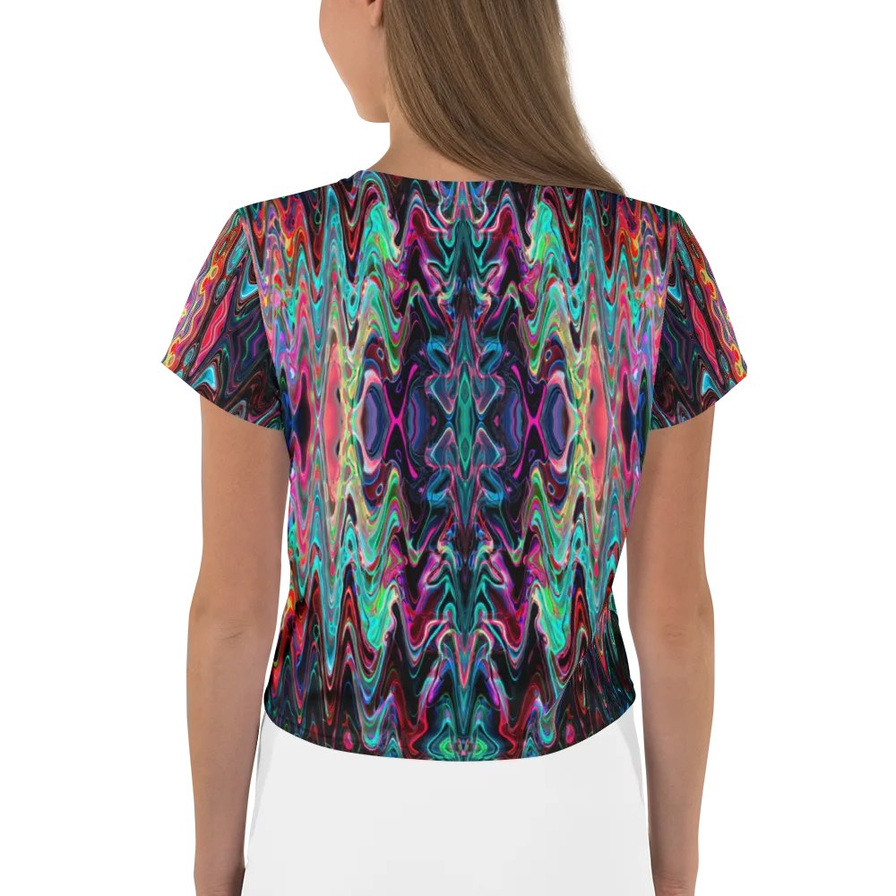 RADIANT RESONANCE | AMPLIFIED CROP TEE product image (2)