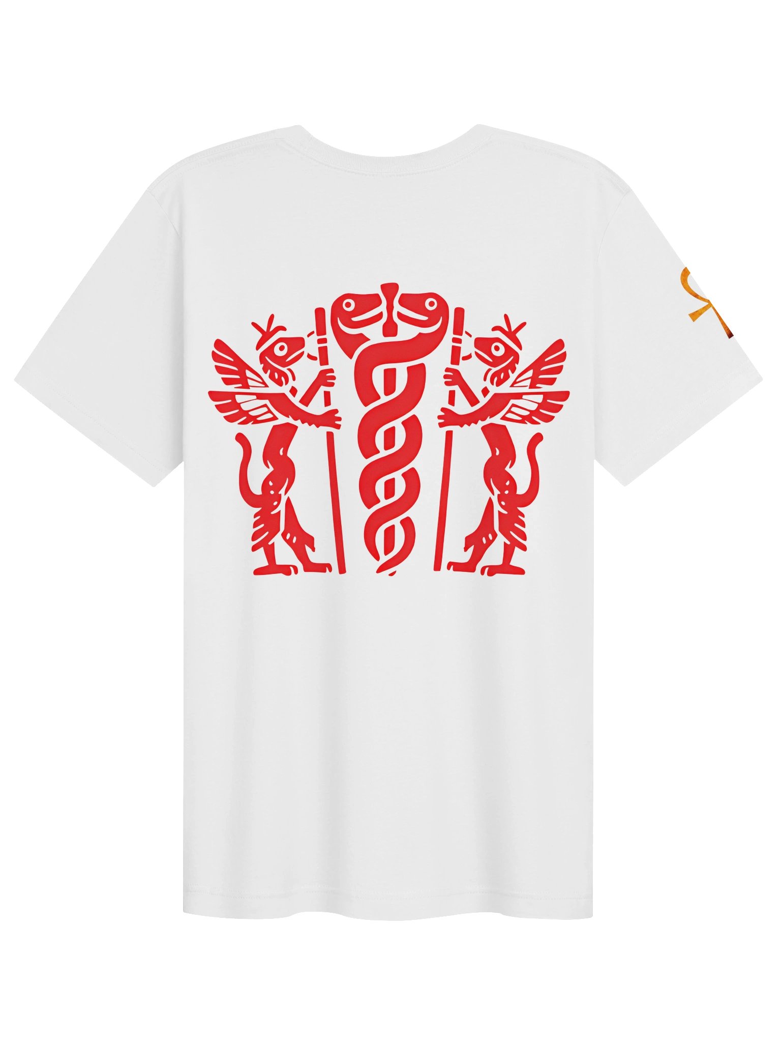 White Apkallu Logo - Ningishzida Back product image (2)