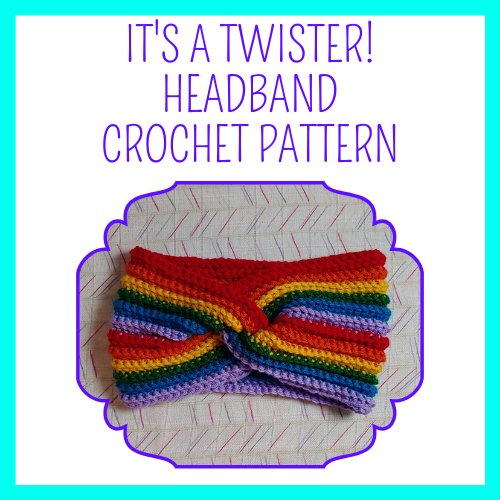 Crochet Headband With A Twist Pattern! product image (1)