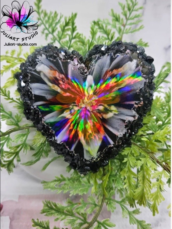 Butterfly Crystal Resin Coaster product image (1)
