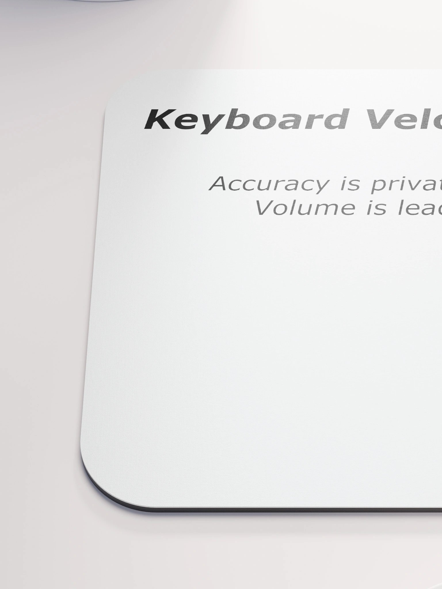 Keyboard Velocity Theory Mouse Pad product image (6)