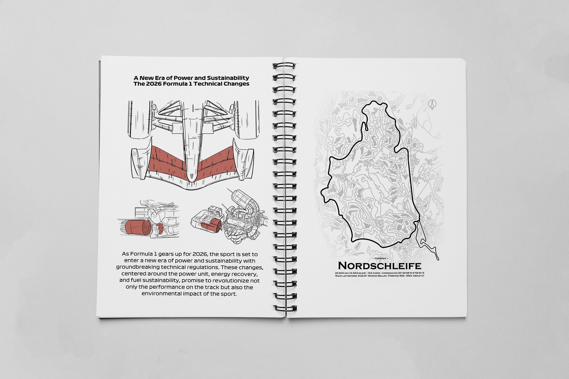 DIGITAL Champion's Formula-1 Planner, Formula 1 Not Dated Planner, Business planner, Budget planner, Diary Ferrari F1 gift, F1 stickers, F1 journal product image (6)