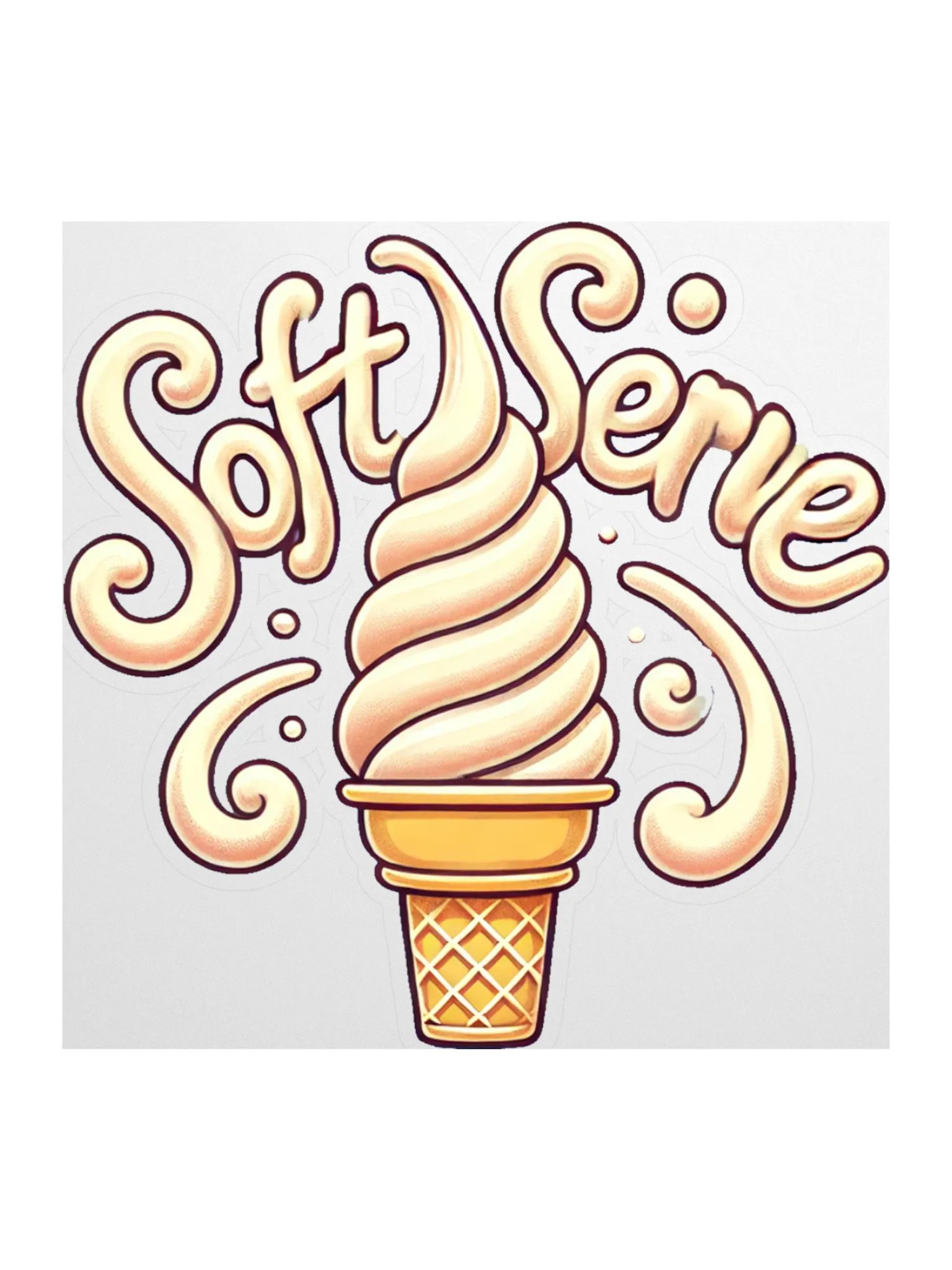 Soft Serve Stickers product image (1)