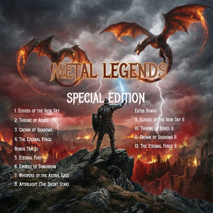 Feral Cry - Metal Legends | Special Edition | Album | MP3 product image (2)