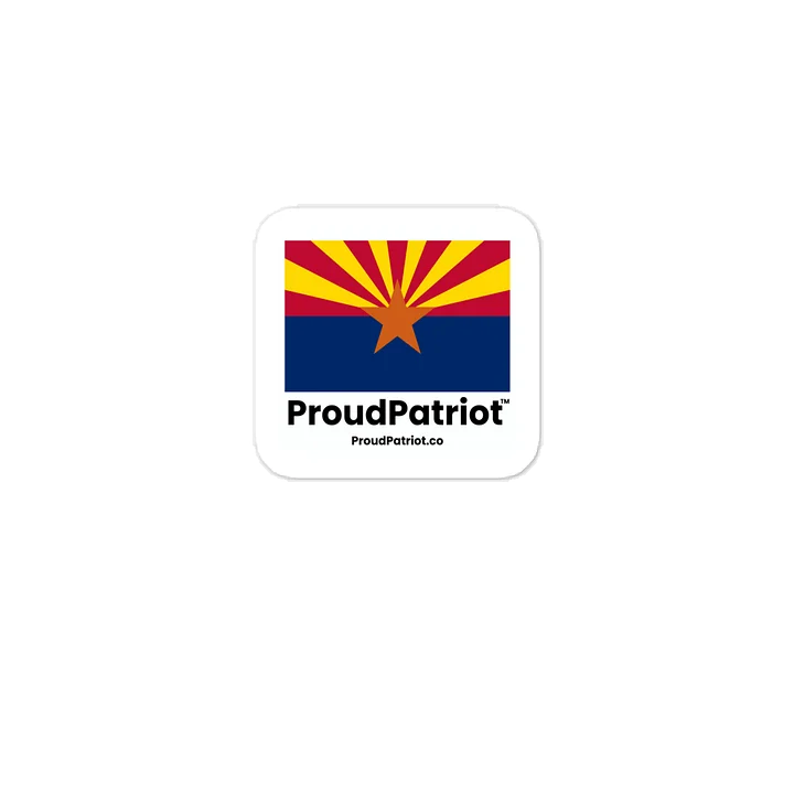 Arizona State Flag Vinyl Sticker product image (1)