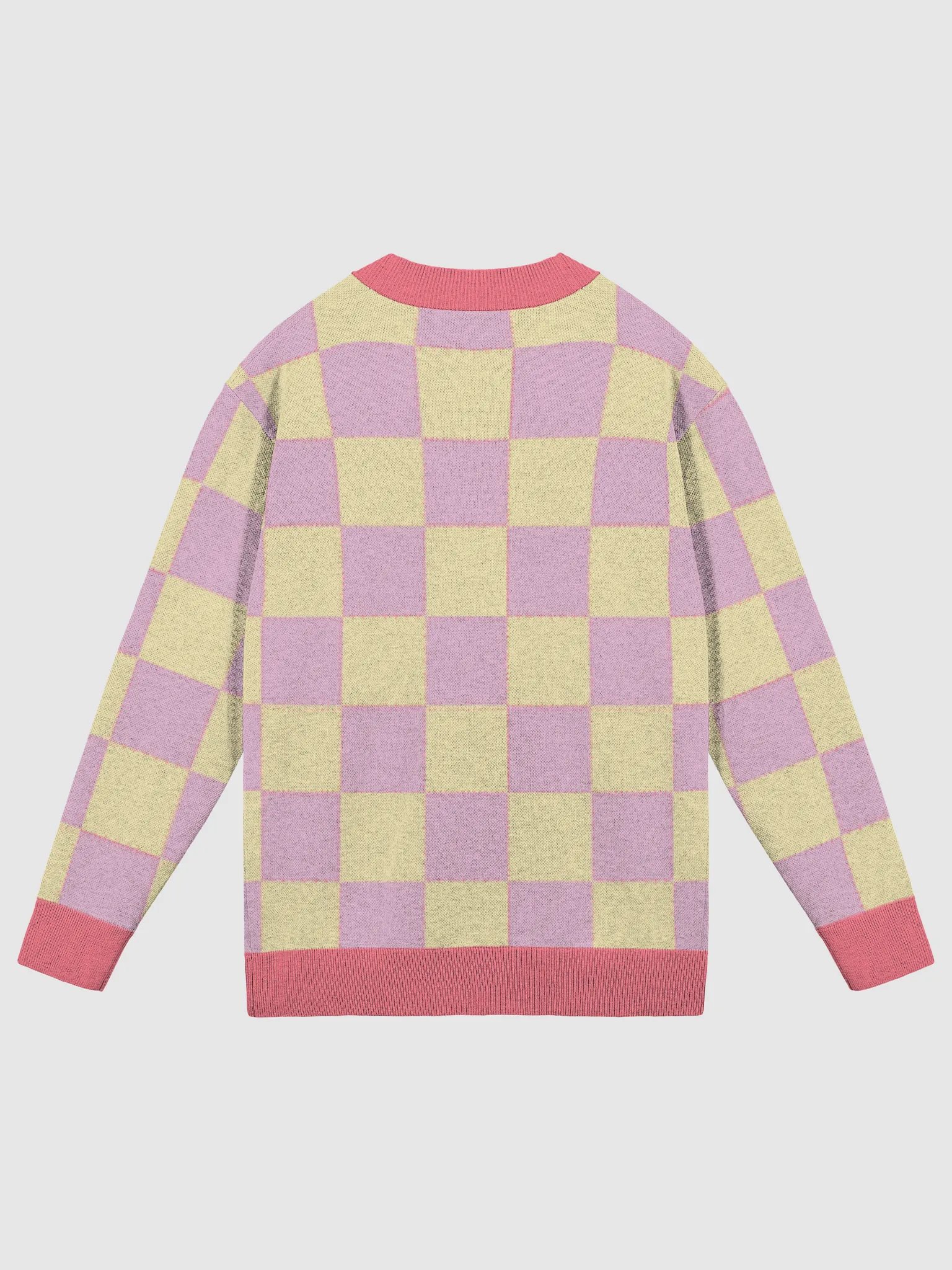 Pastel Checkered Cardigan product image (2)