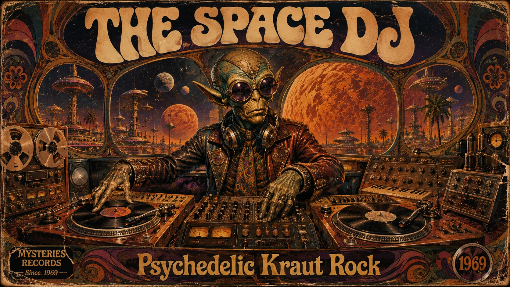 THE SPACE DJ - 1969 Psychedelic Kraut Rock (FULL ALBUM) product image (1)