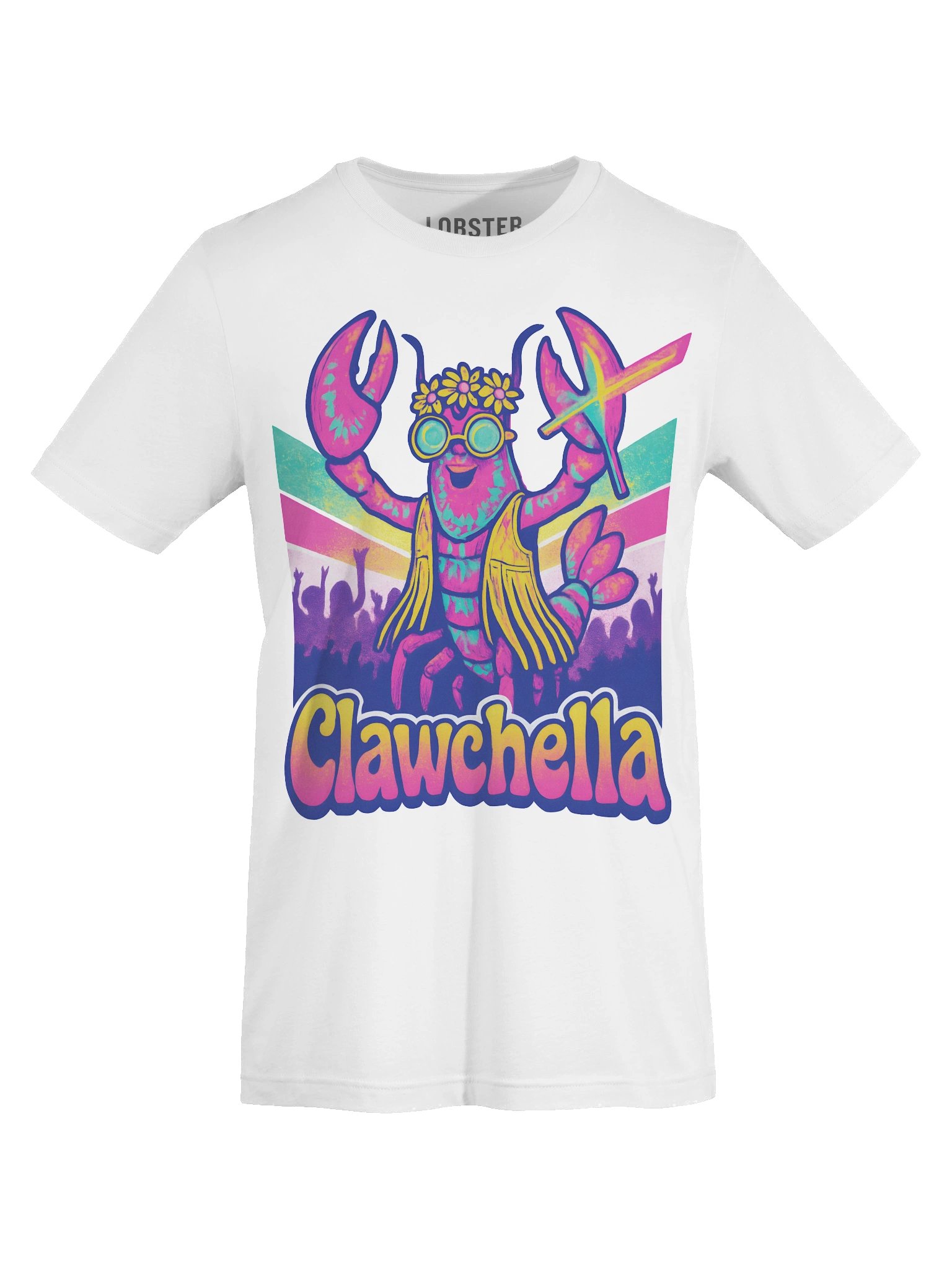 Clawchella Festival T-Shirt | Funny Lobster Music Festival Tee product image (8)