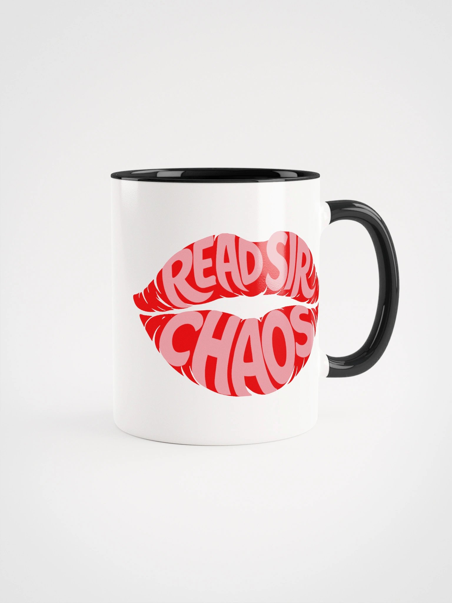 Read My Lips Mug (Color Handle) product image (1)