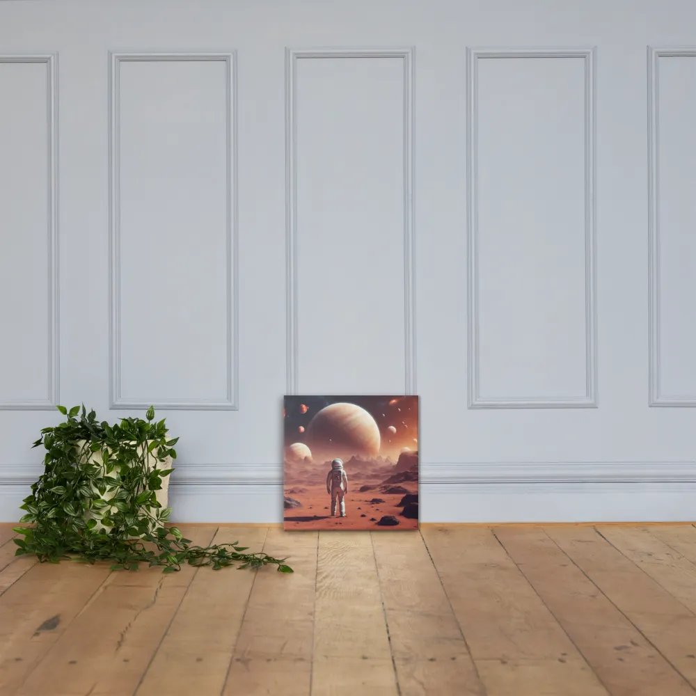 Astronaut On Alien Planet Wall Art product image (7)
