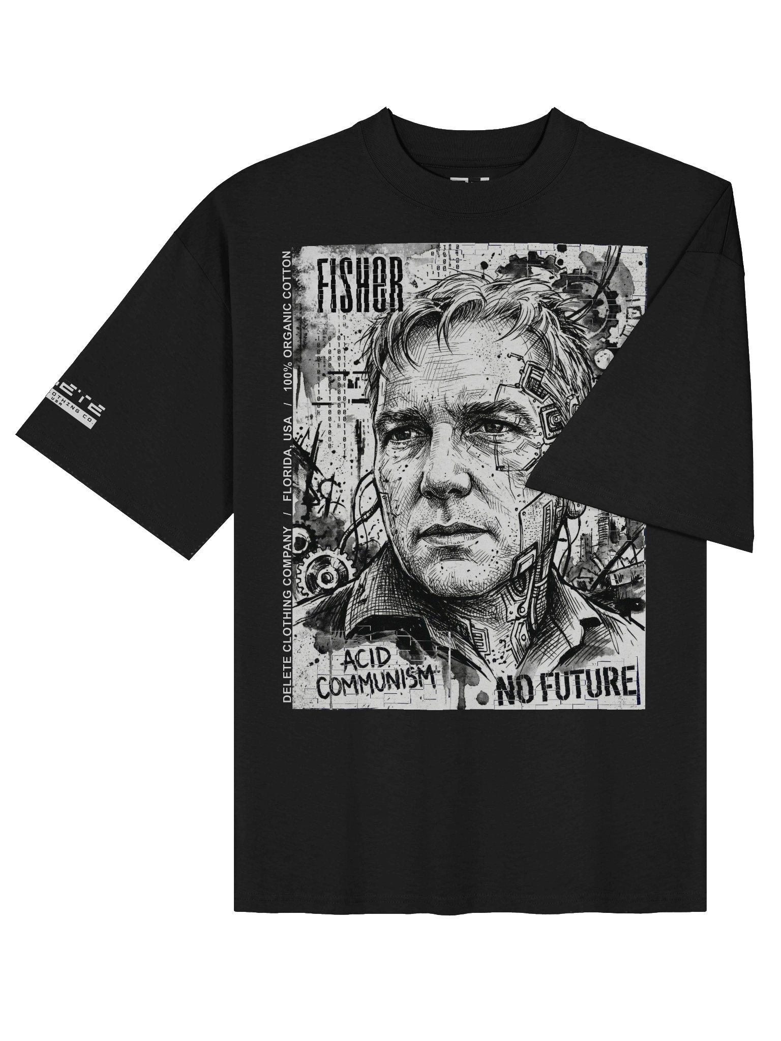 Delete "Fisher" Oversize T-Shirt product image (4)