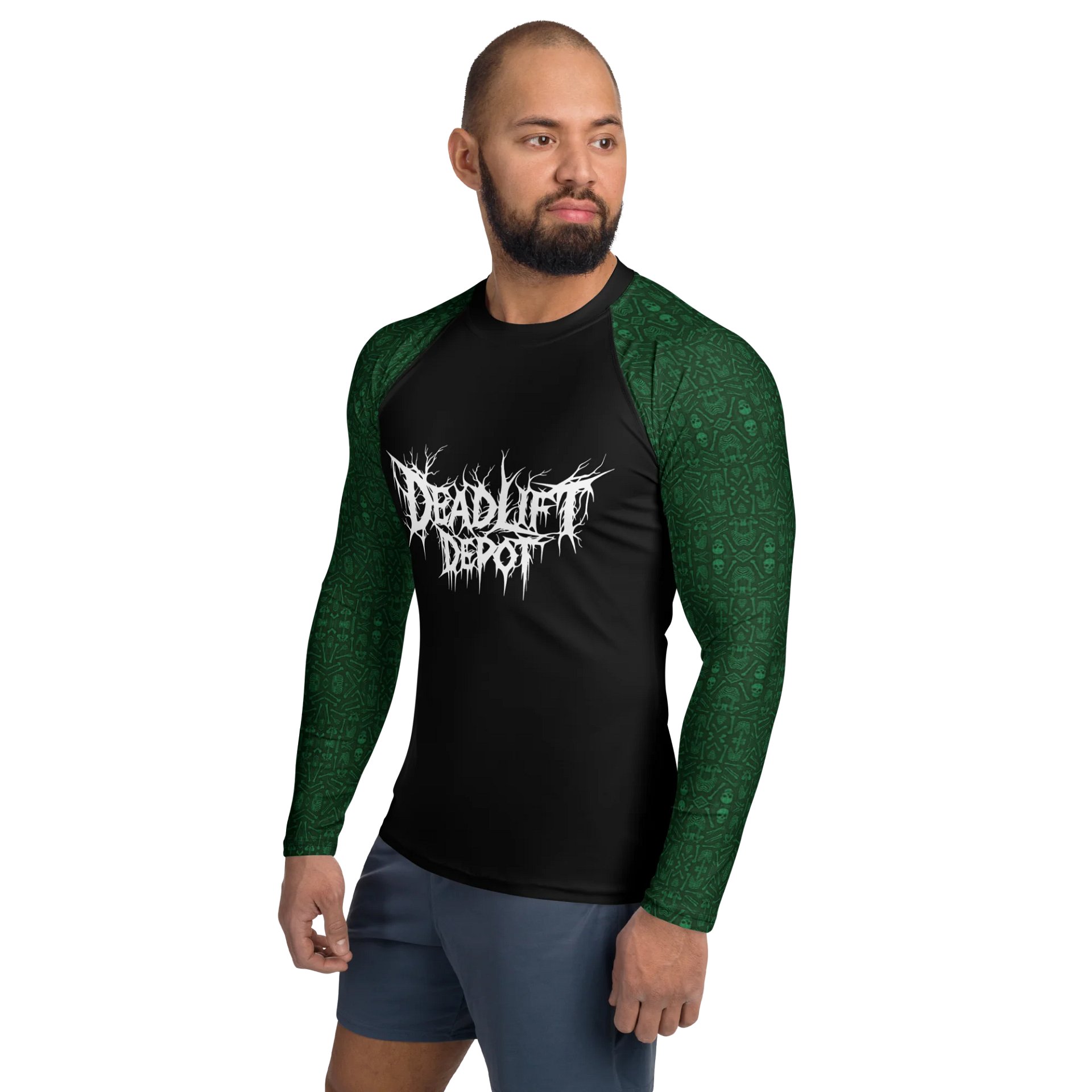 Hybrid Code Skeleton Deadlift Depot Compression Shirt product image (1)