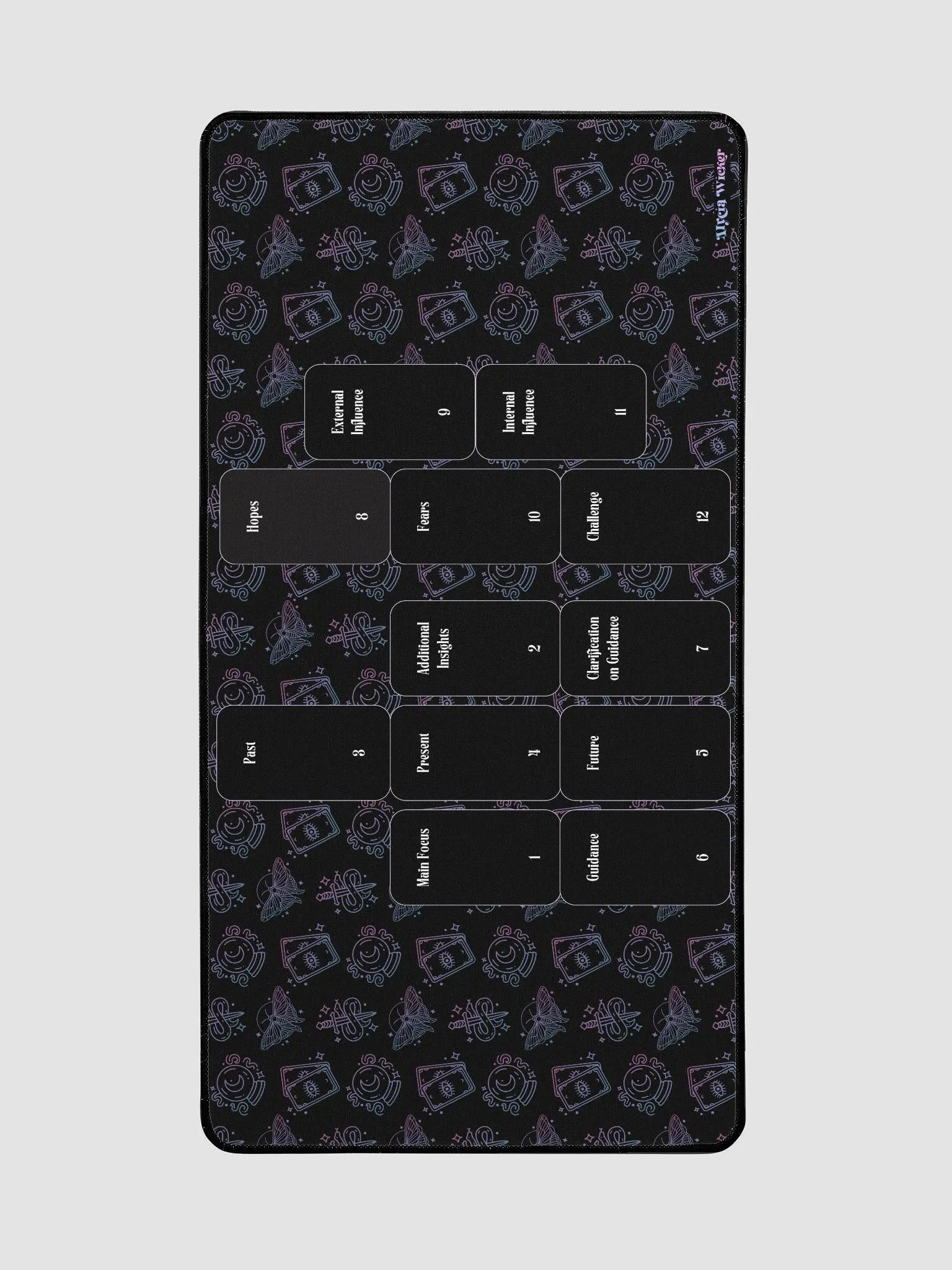 Intuitive Tarot Reading Desk Mat for Focus & Clarity product image (3)