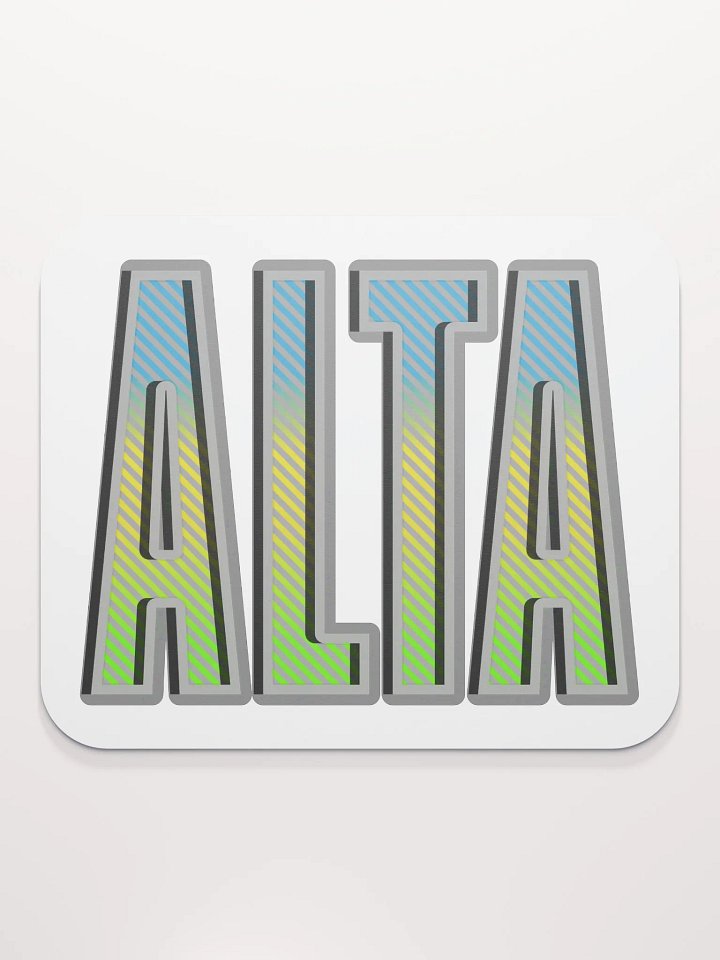 Alta Alberta Gradient Mouse Pad product image (1)