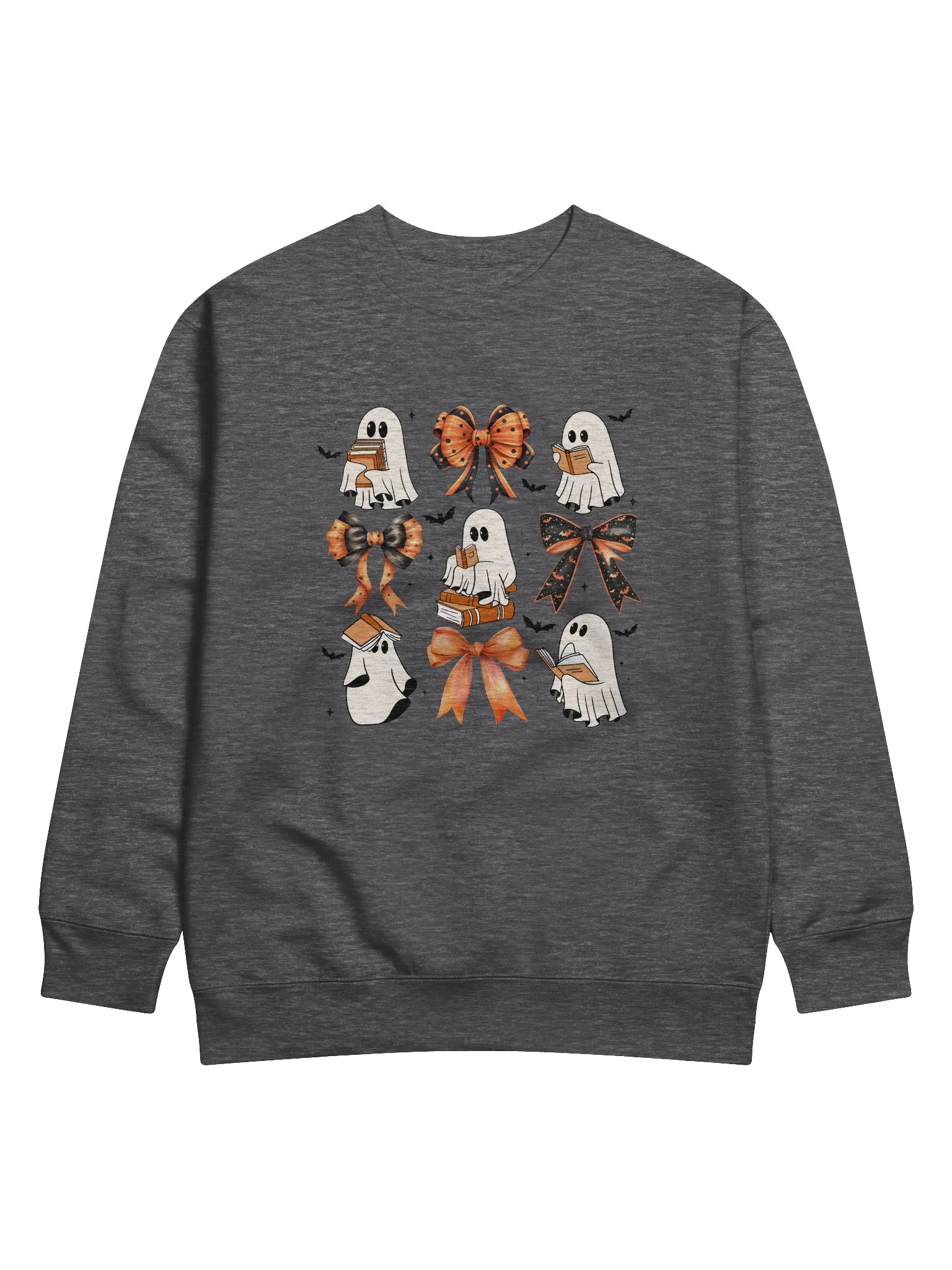 Coquette Style Bookish Ghosts Sweatshirt (Homemade) product image (2)
