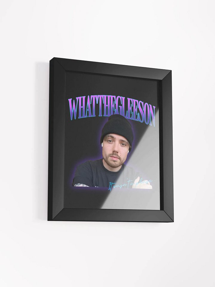 WhatTheGleeson 90s Bootleg Print In Frame product image (2)