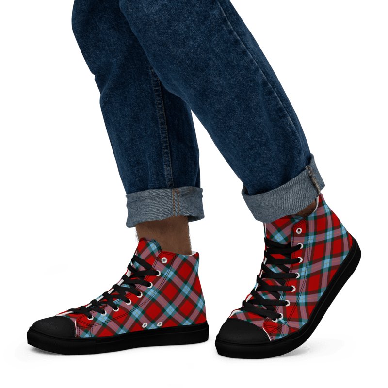 MacLaine Tartan Men's High Top Shoes product image (5)