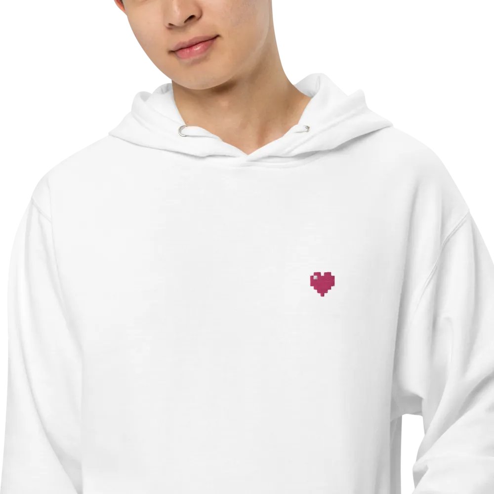 8-Bit Heart Beat Hoodie product image (1)