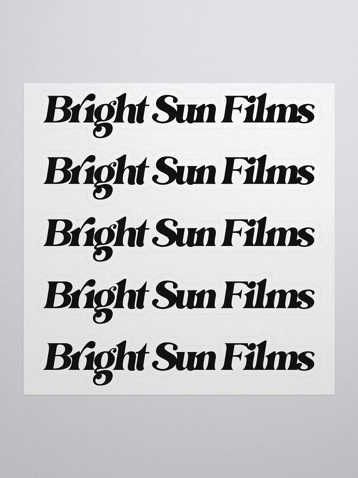Vintage Logo Sticker Sheet product image (2)