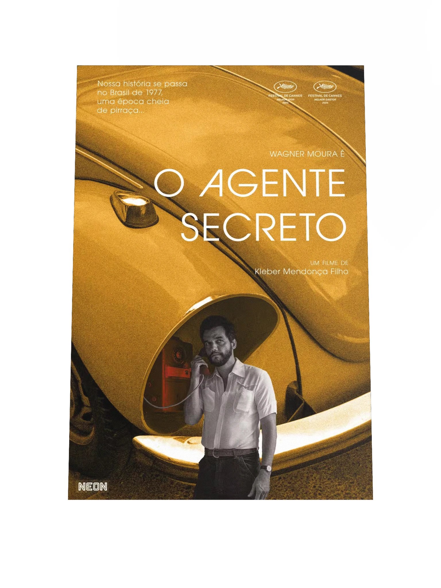 O Agente Secreto Movie Poster (Portuguese) product image (1)