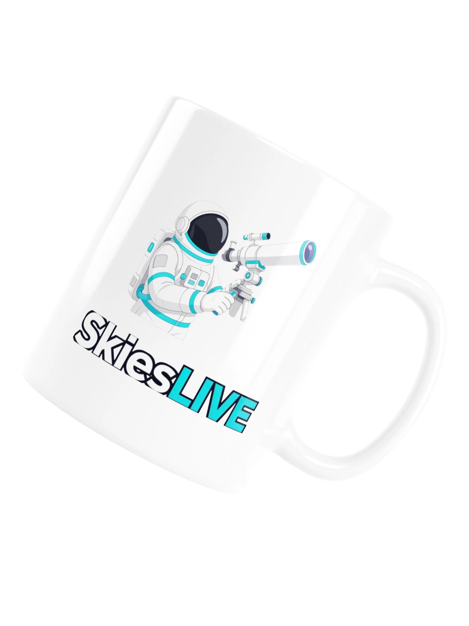 SkiesLIVE Astronaut Mug (White) product image (6)