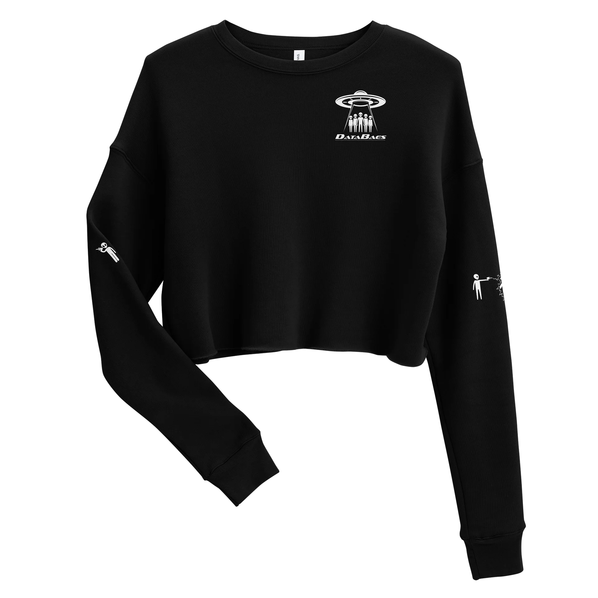 Space Invaders Crop Sweatshirt product image (2)