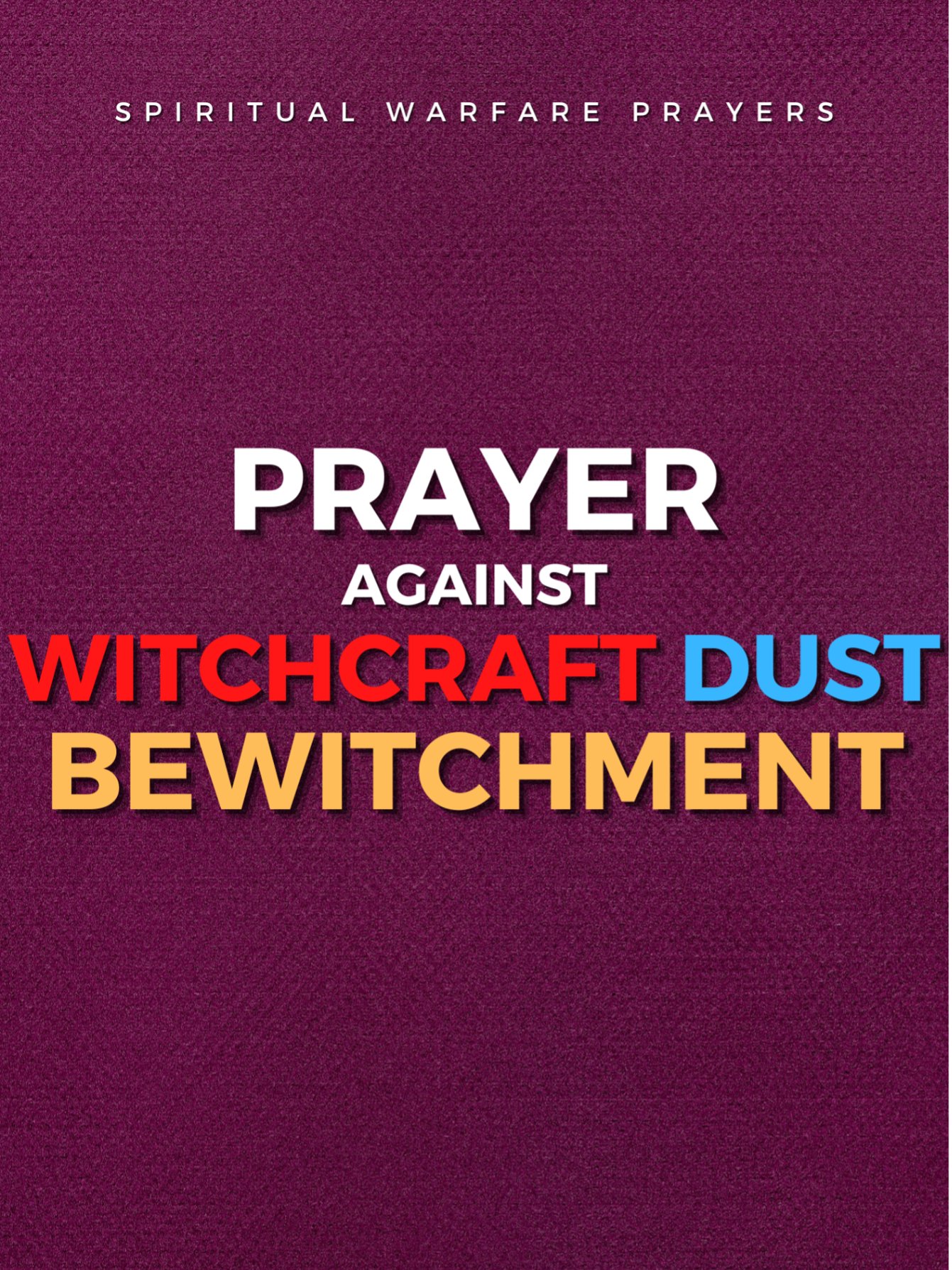 Prayer Against Witchcraft Dust Bewitchment product image (1)