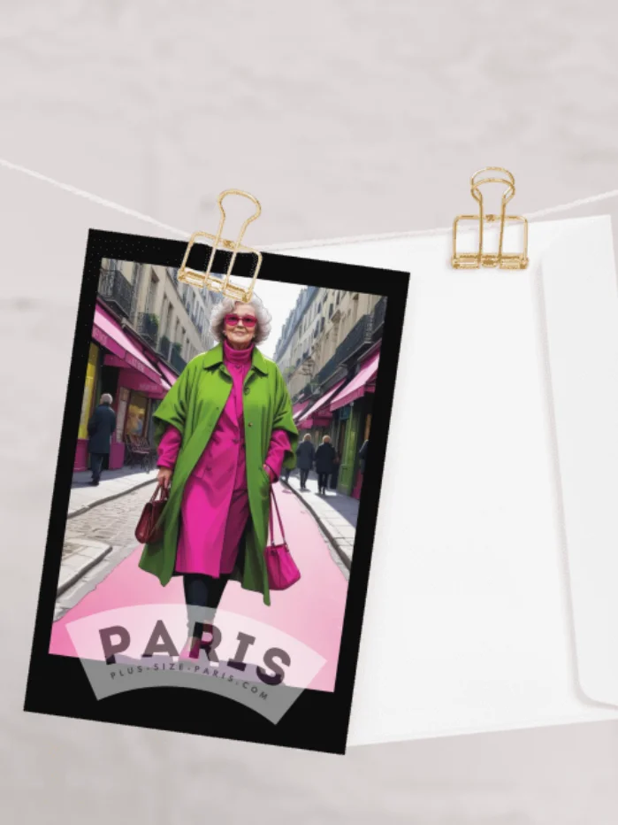 Greeting Card 004 Plus Size Paris product image (2)
