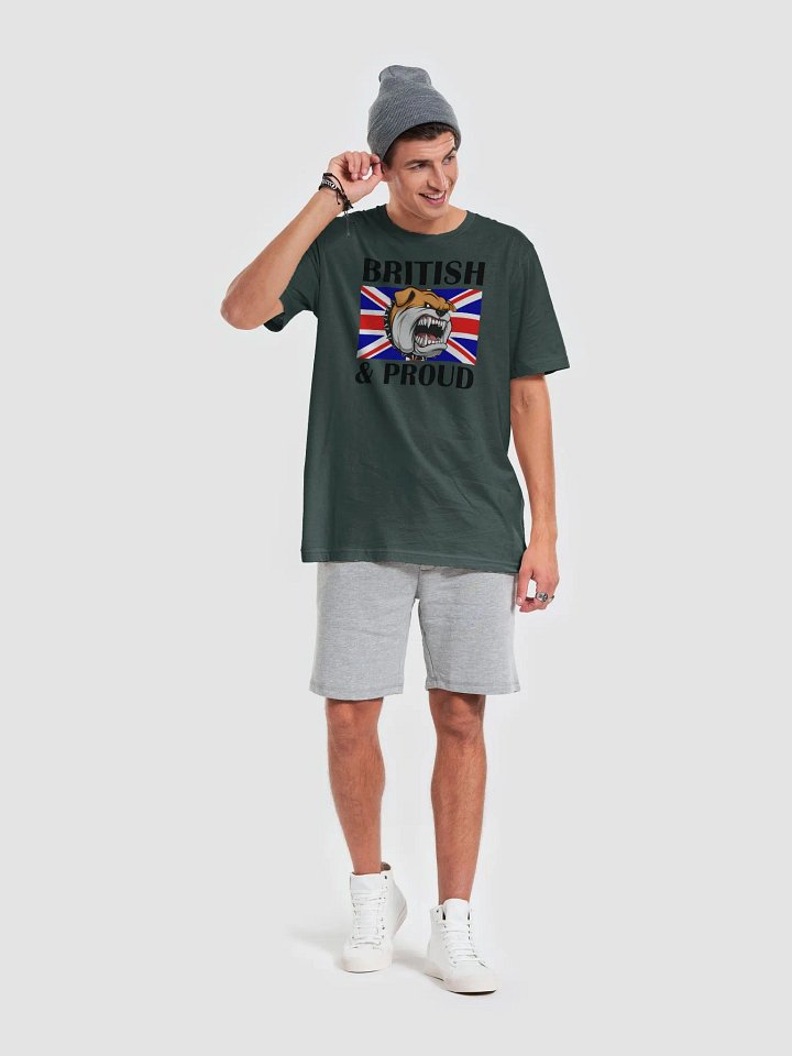 British & Proud Unisex Adult T-Shirt product image (1)