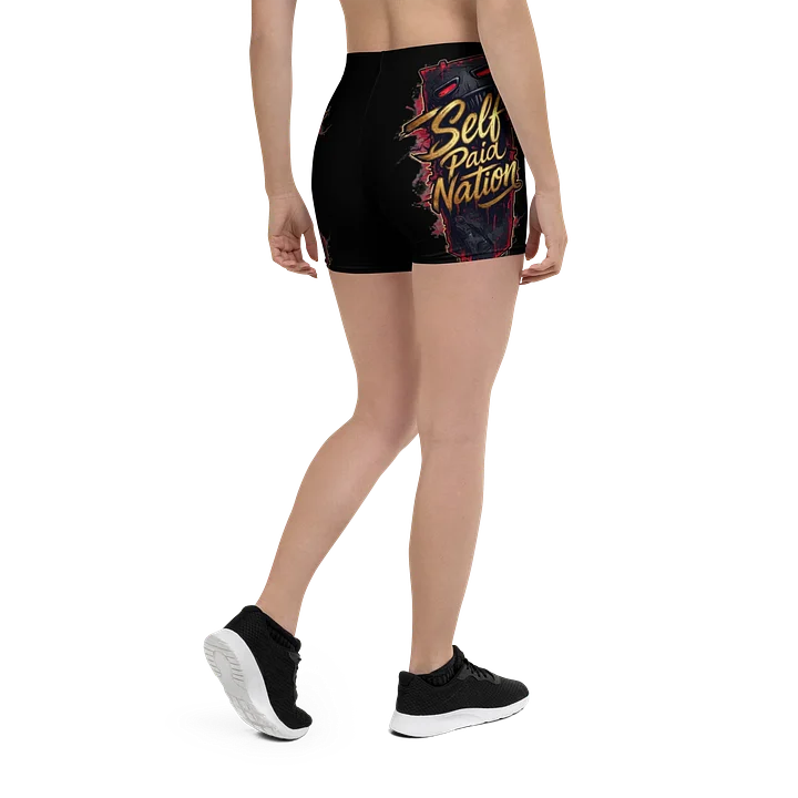Limited Edition B.S.G Self Paid Nation All-Over Print Shorts product image (2)