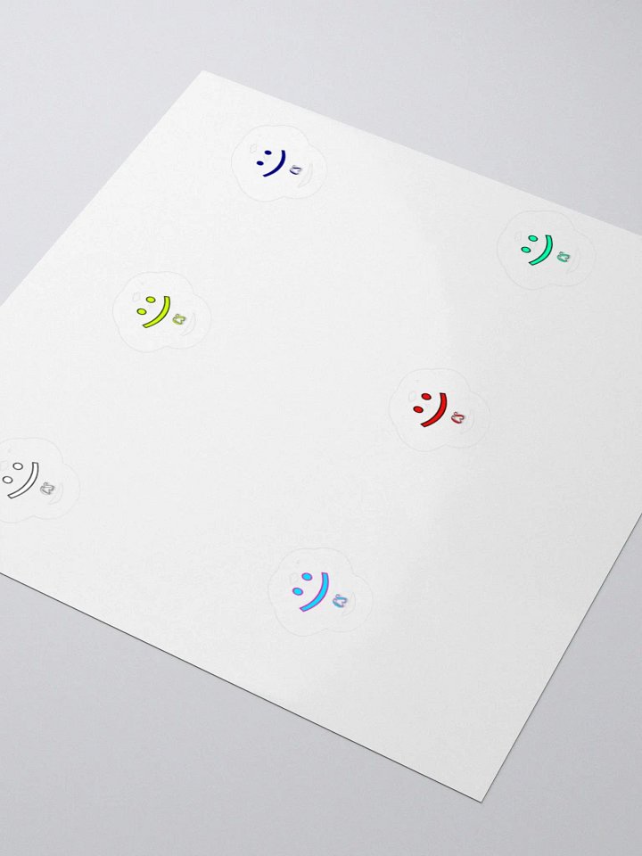Smiley CS Stickers 6PK product image (1)