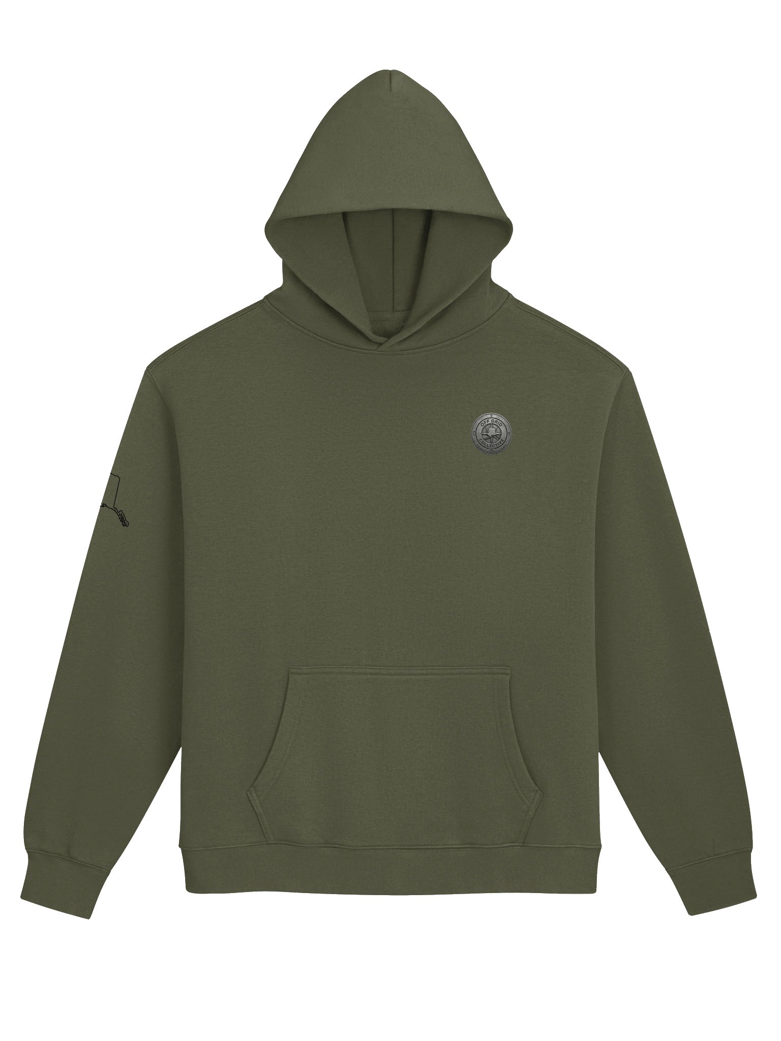DELUXE "WHALE TAIL" OVERSIZED HOODY product image (3)