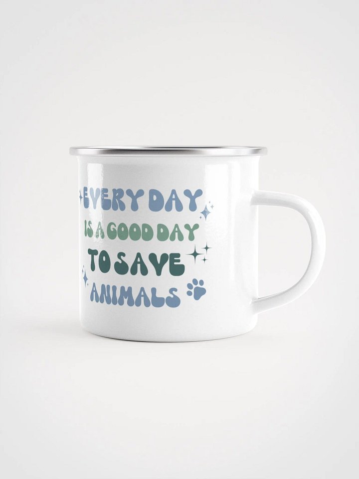 "In my vet tech era" enamel Mug product image (1)
