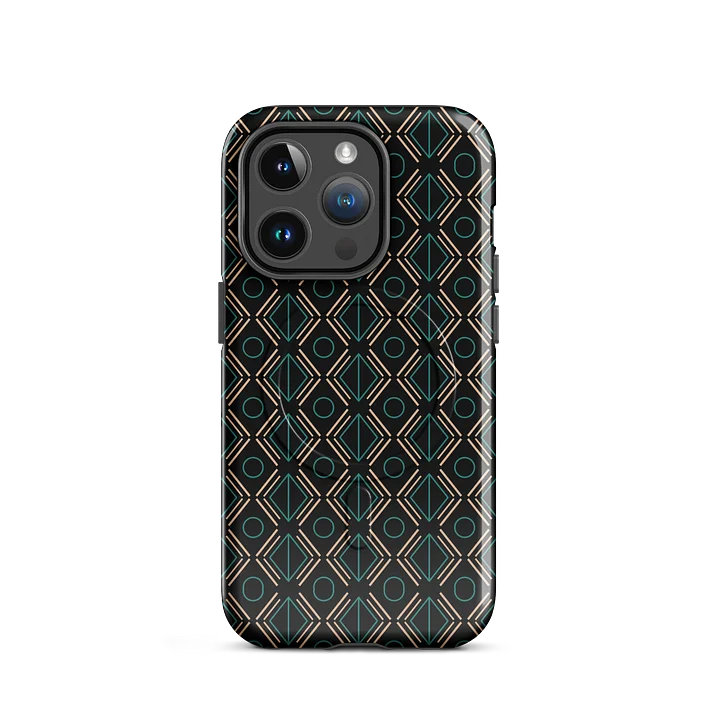 Aura iPhone 17 Tough MagSafe Case - Shockproof Dual-Layer Geometric Protective Cover product image (2)