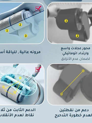 حقق لياقتك البدنية في منزلك مع جهاز MoogMax آداة التمارين الرياضيّة product image (4)
