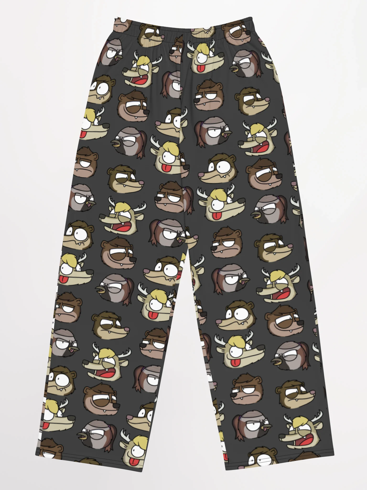 Group Faces Wide-Leg Lounge Pants (Colour) product image (1)