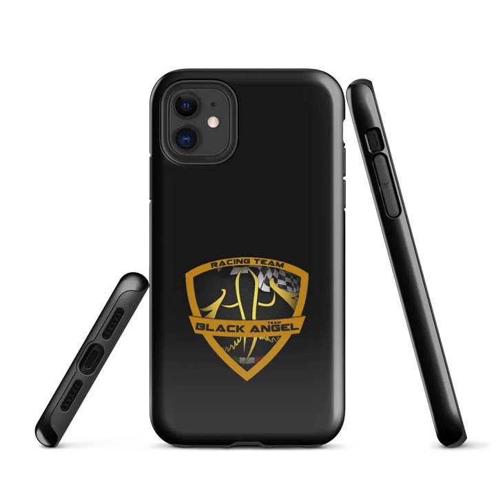 Racing Team Crest iPhone® Tough Case Black product image (1)