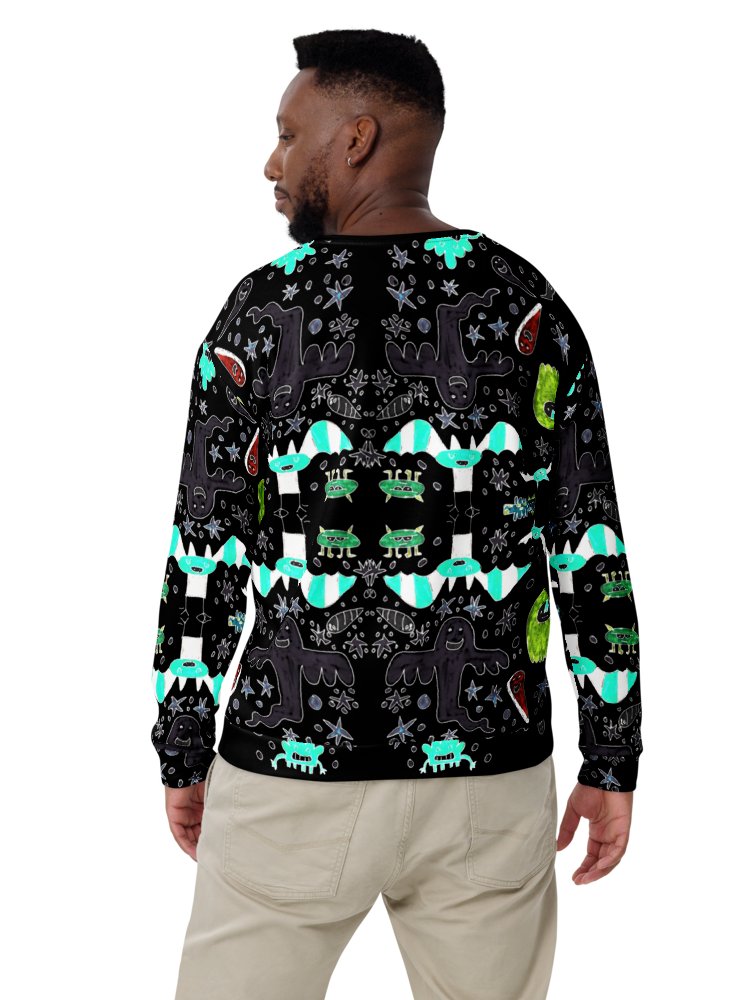 Spooky All-Over Print Sweatshirt product image (7)