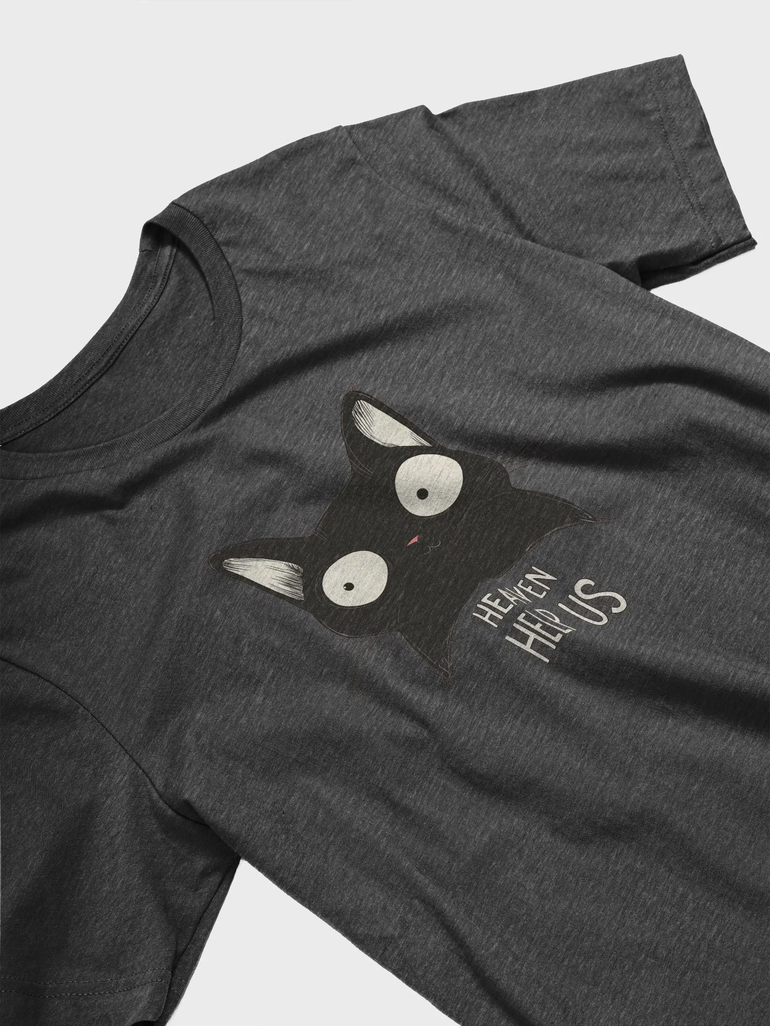 Wide-Eyed Kitty Heaven T-Shirt product image (14)