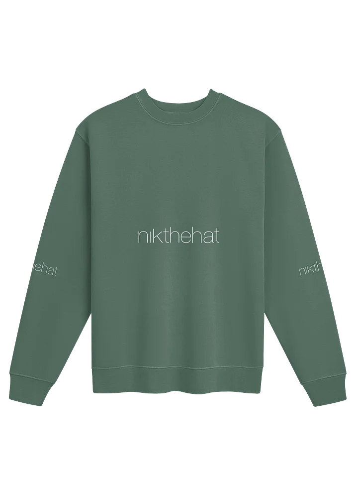 Independent Trading Co. Unisex Midweight Pigment Dyed Sweatshirt • nik the hat product image (1)