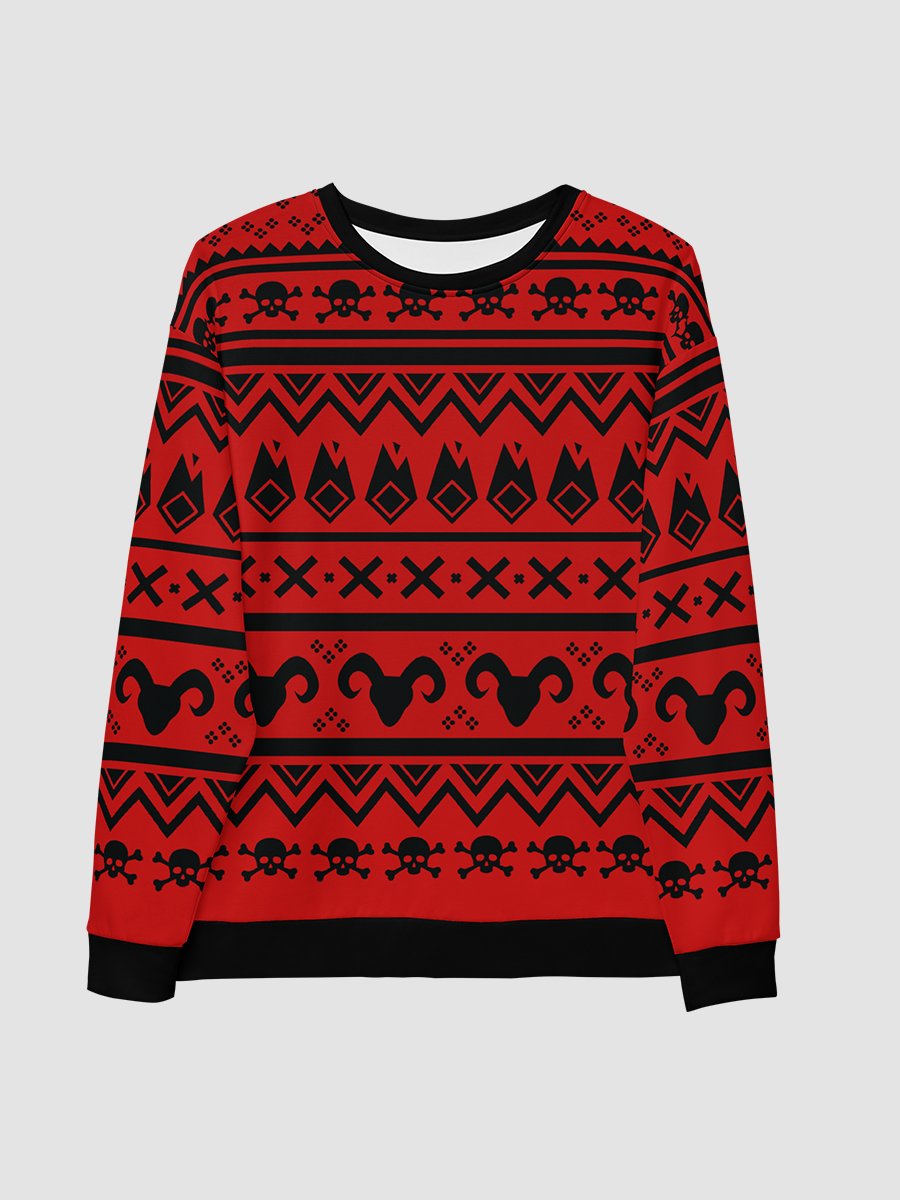 Red Ugly Sweatshirt product image (2)