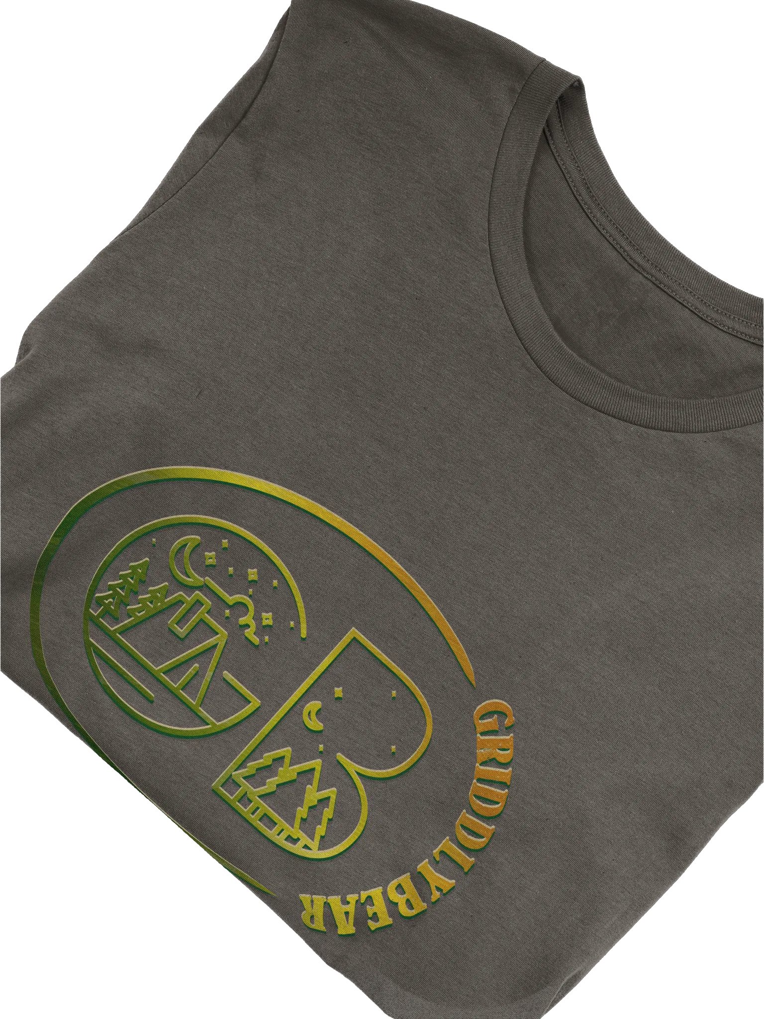 GRIDDLY Tee - Forest Gradient product image (6)