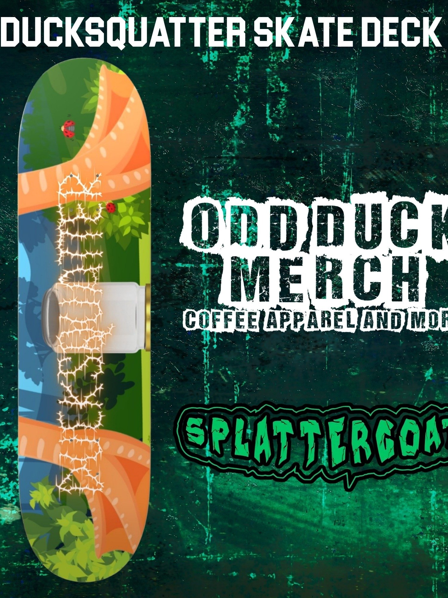 Ducksquatter Skate Deck product image (1)